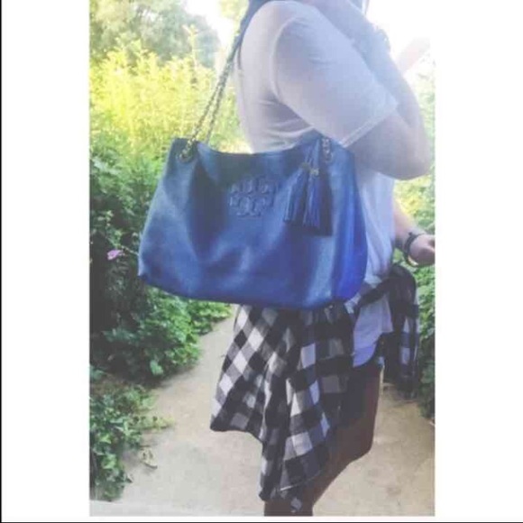❌❌ SOLD Tory Burch Slouchy Thea in Royal 💙