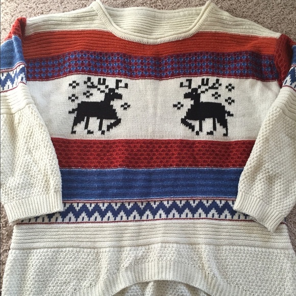 Wool sweater one size