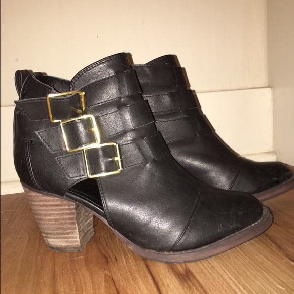 Black booties