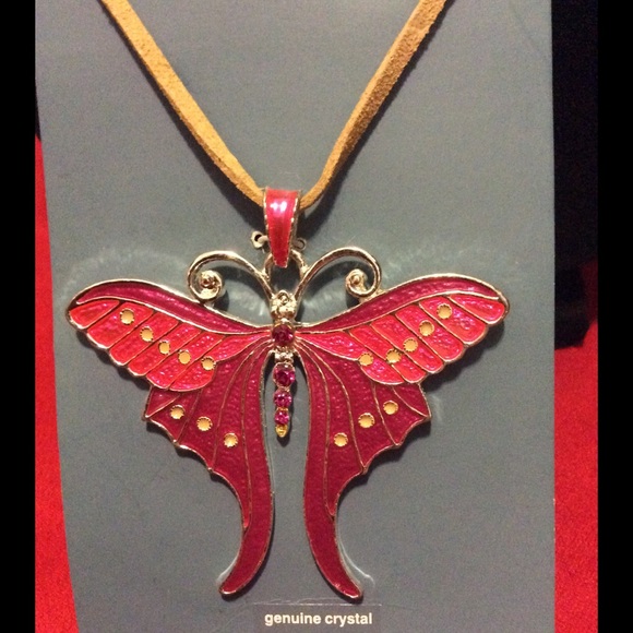 Solar Pink Butterfly Dual Solar Battery Power Fluttering Monarch Butterfly Outdoor Or Indoor Solar Powered Or Battery Powered