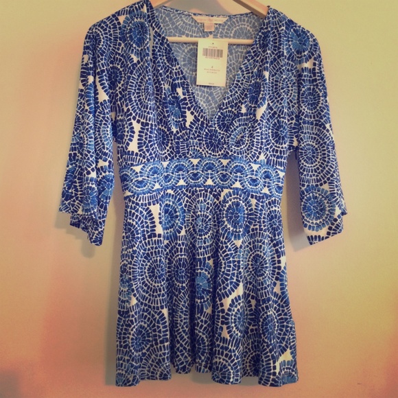 Boston Proper Tops - Mosaic Medallion Top