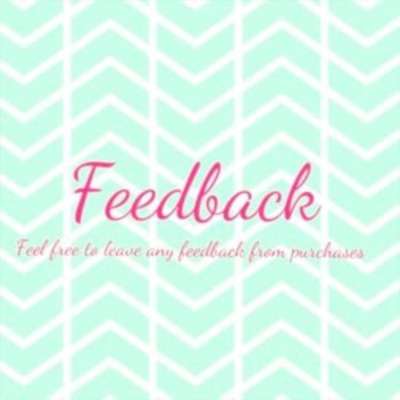 Please leave feedback 🎀