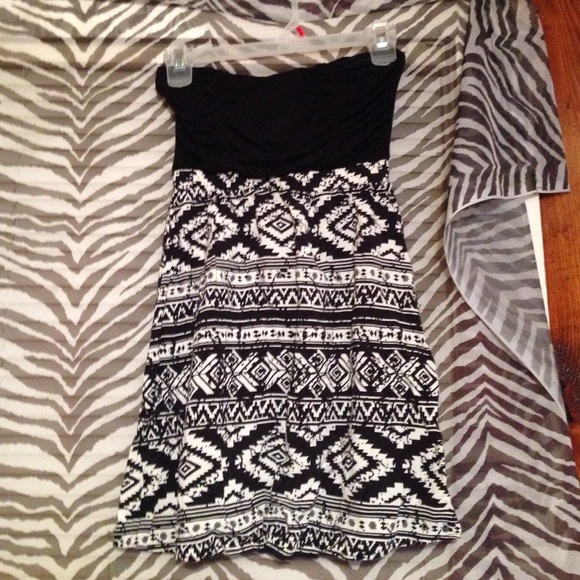 Strapless shirt