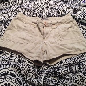 Khaki shorts