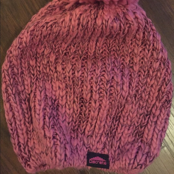 Floppy hat with poof ball - Picture 3 of 3