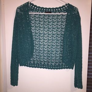 Crochet sweater