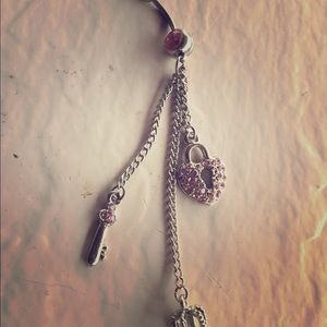 "Princess" belly ring