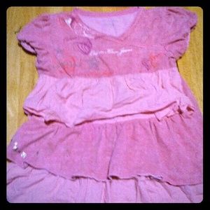 Little girls calvin klein shirt