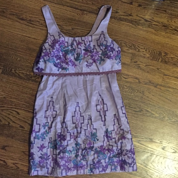 Free people purple dress