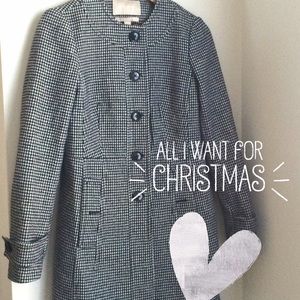 🎉HP!!! 🎉 Banana Republic Herringbone Wool Coat
