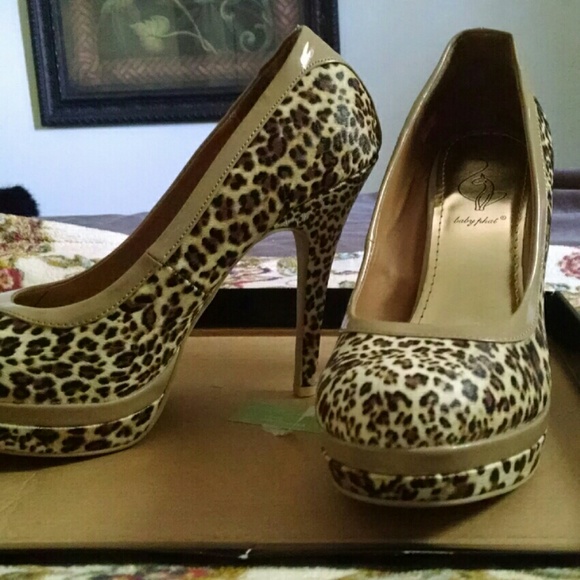 Baby Phat platform heels 8