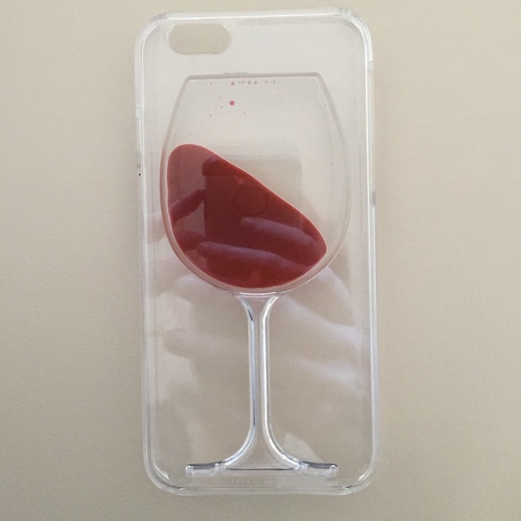 🍷Brand New Clear iPhone 6 Wine Case🍷