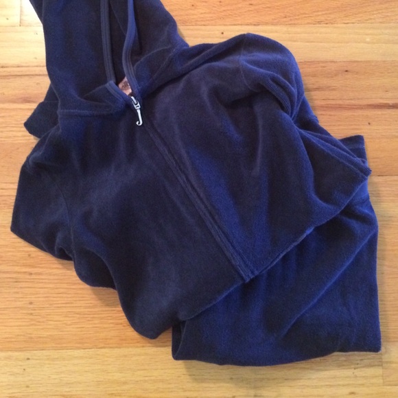 Terrycloth Juicy Jumpsuit in Navy (GIRLS size 14)