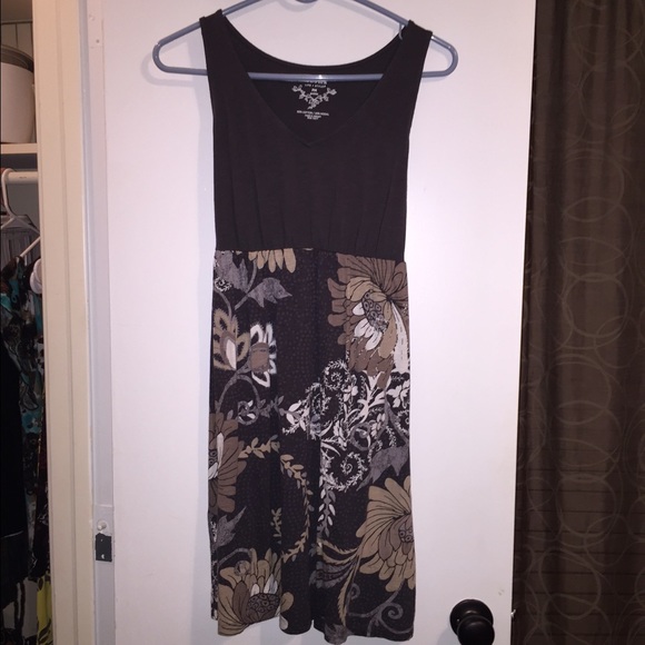 Gray summer dress