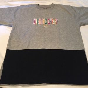 Valentino Christy Embroidered Sport Top