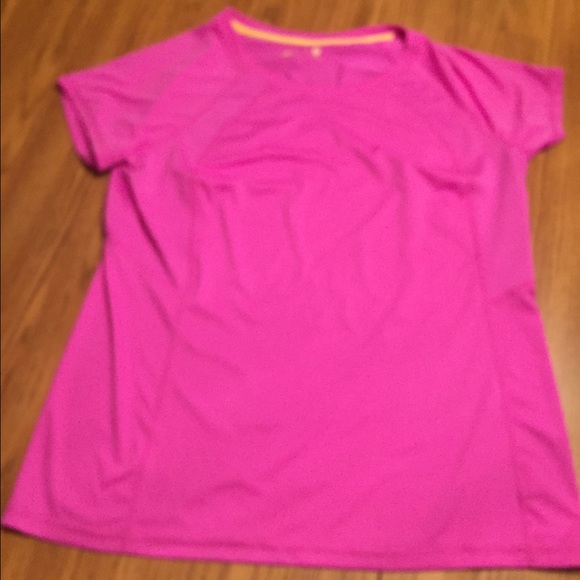 magenta shirt