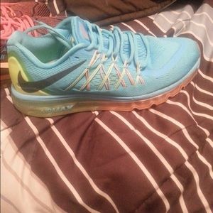 Women's tealish blue Air max size 9.5
