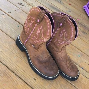 Justin cowgirl boots