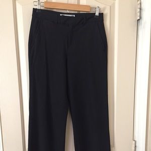 Black pinstripe Ladies work trousers/slacks