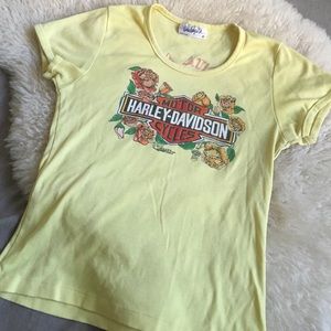 Vintage Harley-Davidson baby tee
