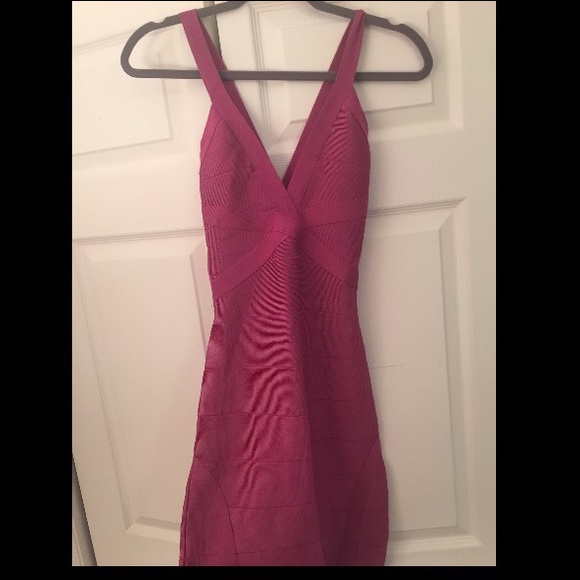 Magenta Bebe dress worn 3xs