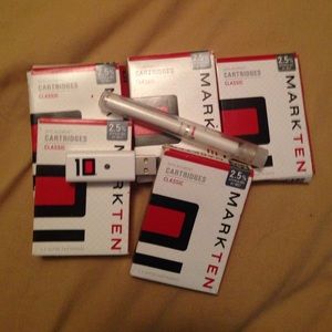 5 packs including 50 Mark10 replacement cartridges