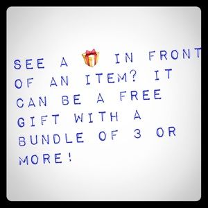 Free Gift w/ Bundle!