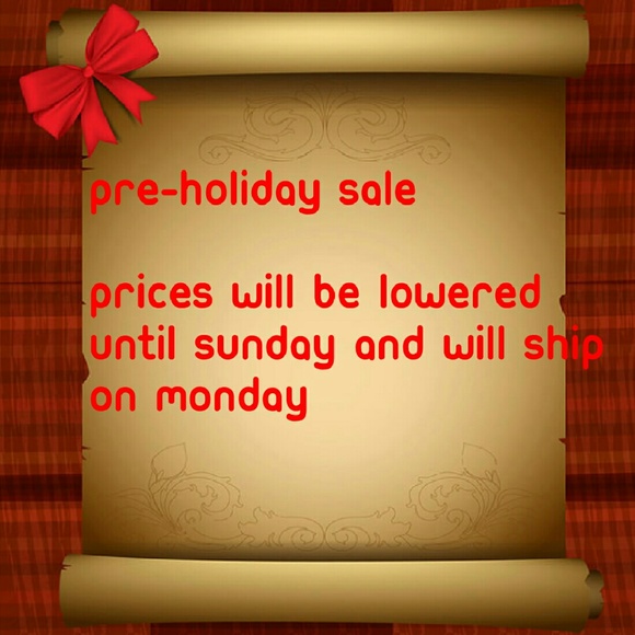 All Prices Will lowered until Sunday