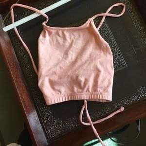 Pink Crop top
