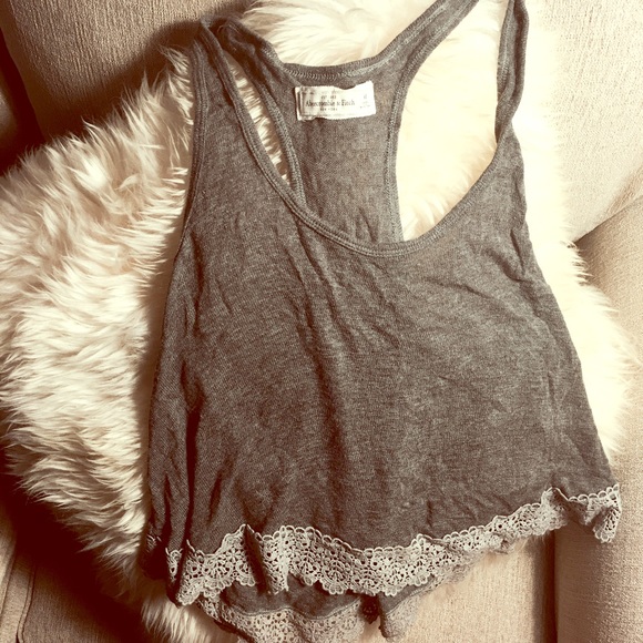 🕊A&F Lace Panel Tank!💕