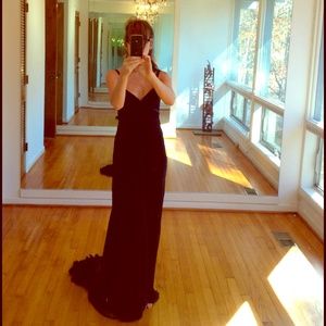 Carmen Marc Valvo evening gown