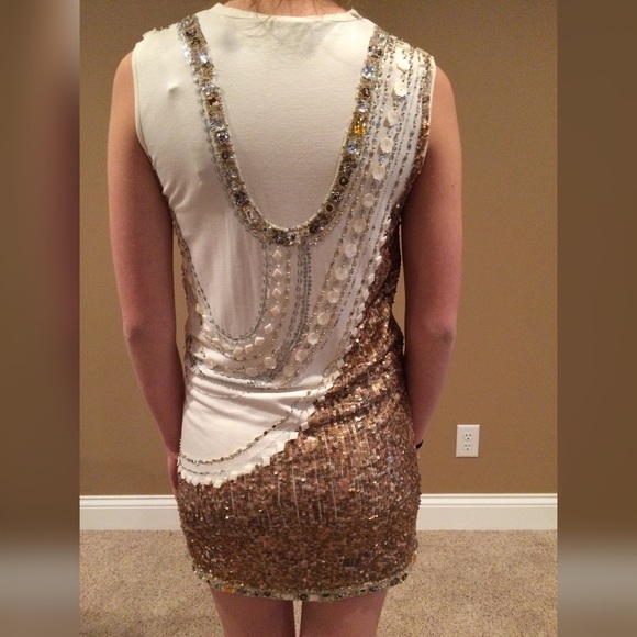 Bejeweled Nicole Miller Dress - Picture 4 of 4