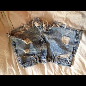 Vintage wrangler high waisted shorts