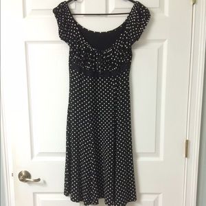 Beautiful polka dot dress  fluid M - L  - 12 - 14