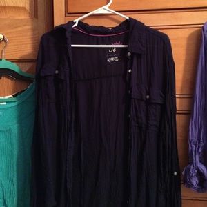 Long sleeve button down