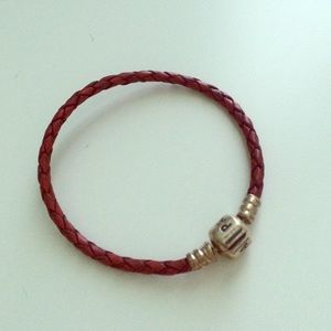 Leather pandora bracelet