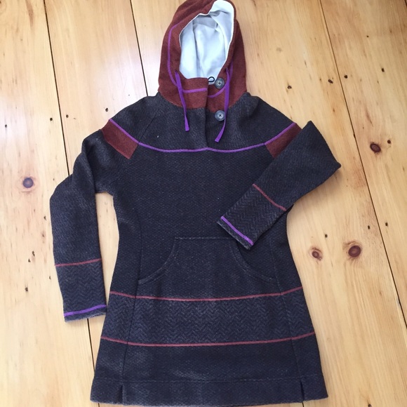 Prana medium sweater with hood