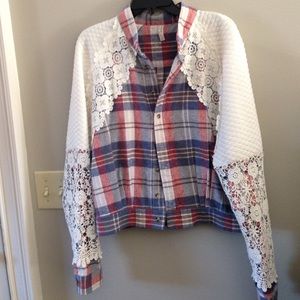Free People button down jacket
