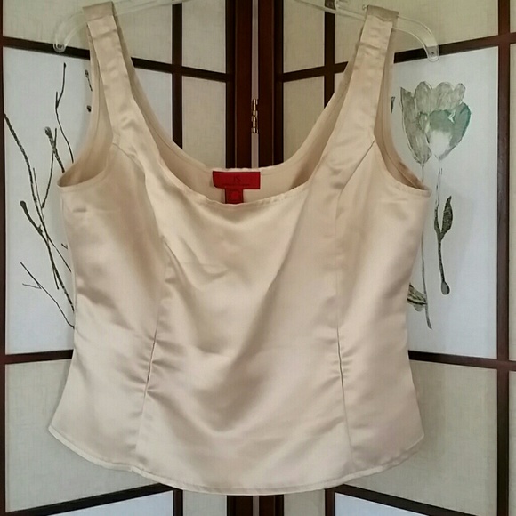 Champagne Satin top