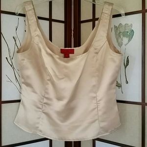 Champagne Satin top