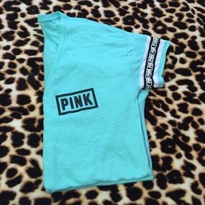 Pink logo shirt
