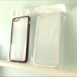 NWT iPhone 6 Cases - Set of Two, Black & White