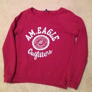 Hoodless sweatshirt