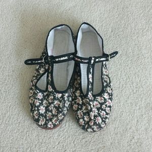 Urban Outfitters Floral Print Shoes