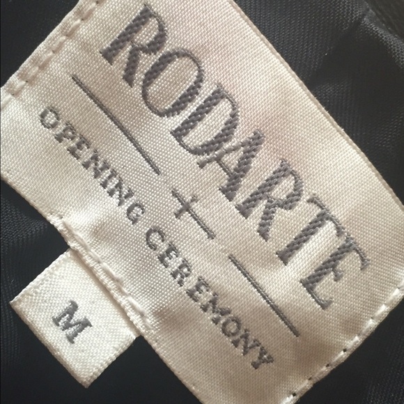 Rodarte for Opening Ceremony Leather Coat - Picture 3 of 4