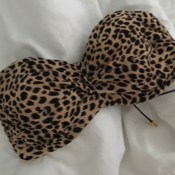 Leapord bathing suit top