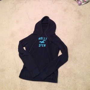 Dark blue sweatshirt