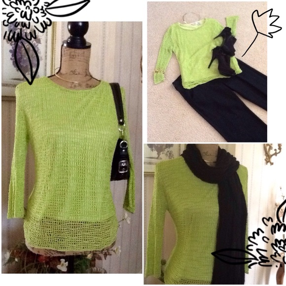 KIM ROGERS™ "Layered" look tunic 💚 - Picture 2 of 4