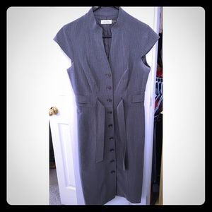 Business professional grey dress