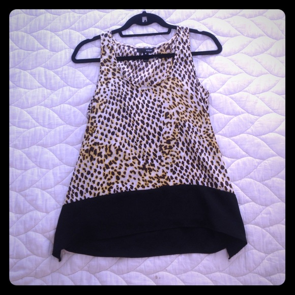 Aqua print blouse